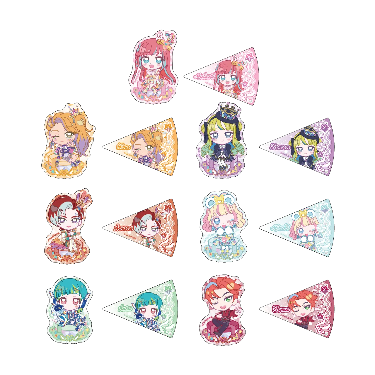 トレーディングステッカーセット プリマジスタver.