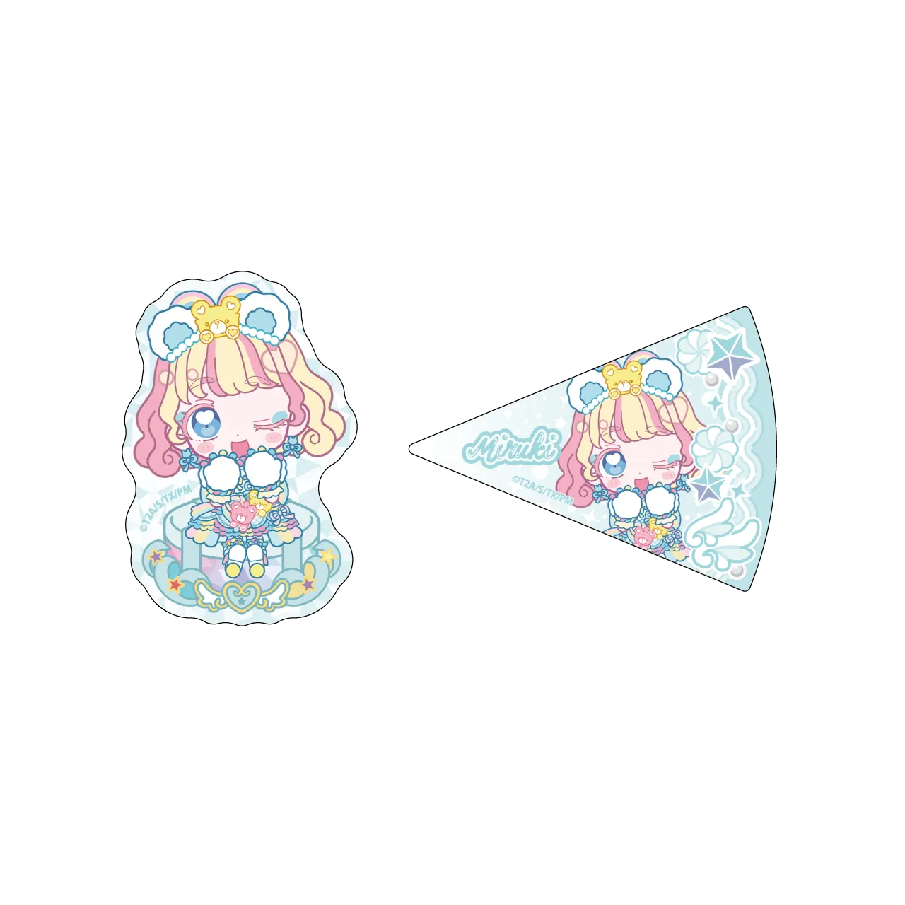 トレーディングステッカーセット プリマジスタver.-みるき