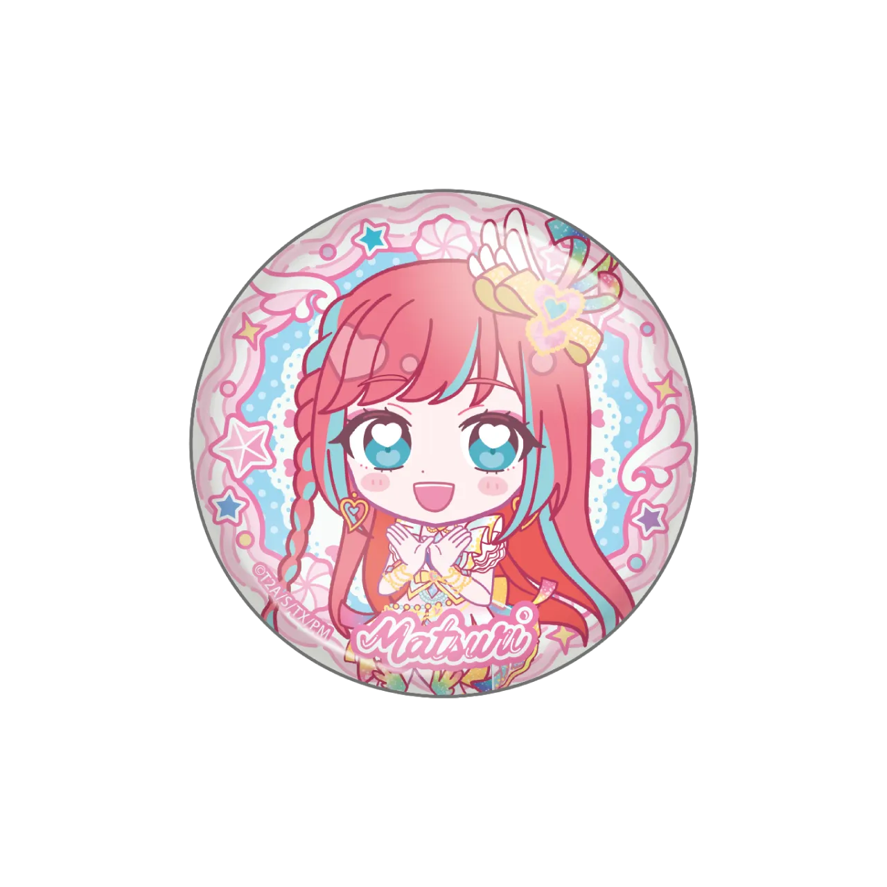 トレーディングきらきら缶バッジ プリマジスタver.-まつり