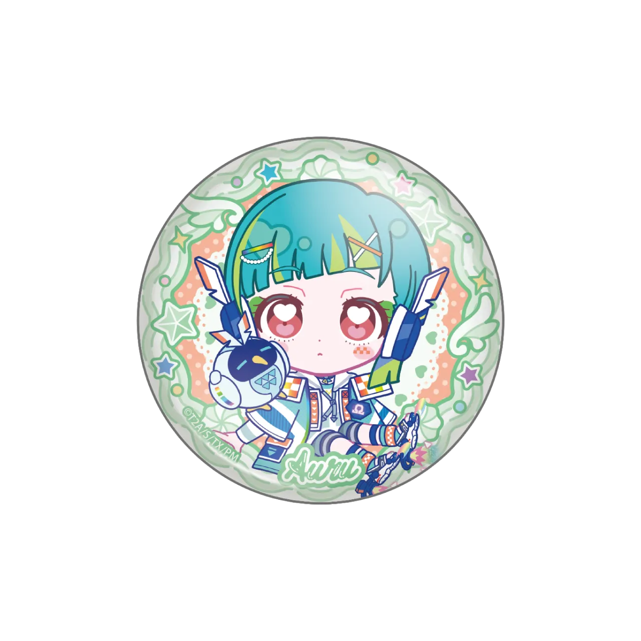 トレーディングきらきら缶バッジ プリマジスタver.-あうる