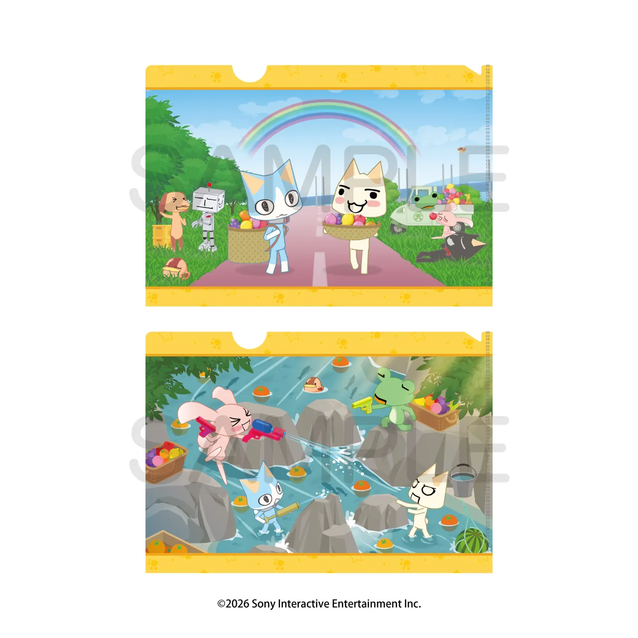 どこでもいっしょ カレンダーシリーズ クリアファイルセット 夏