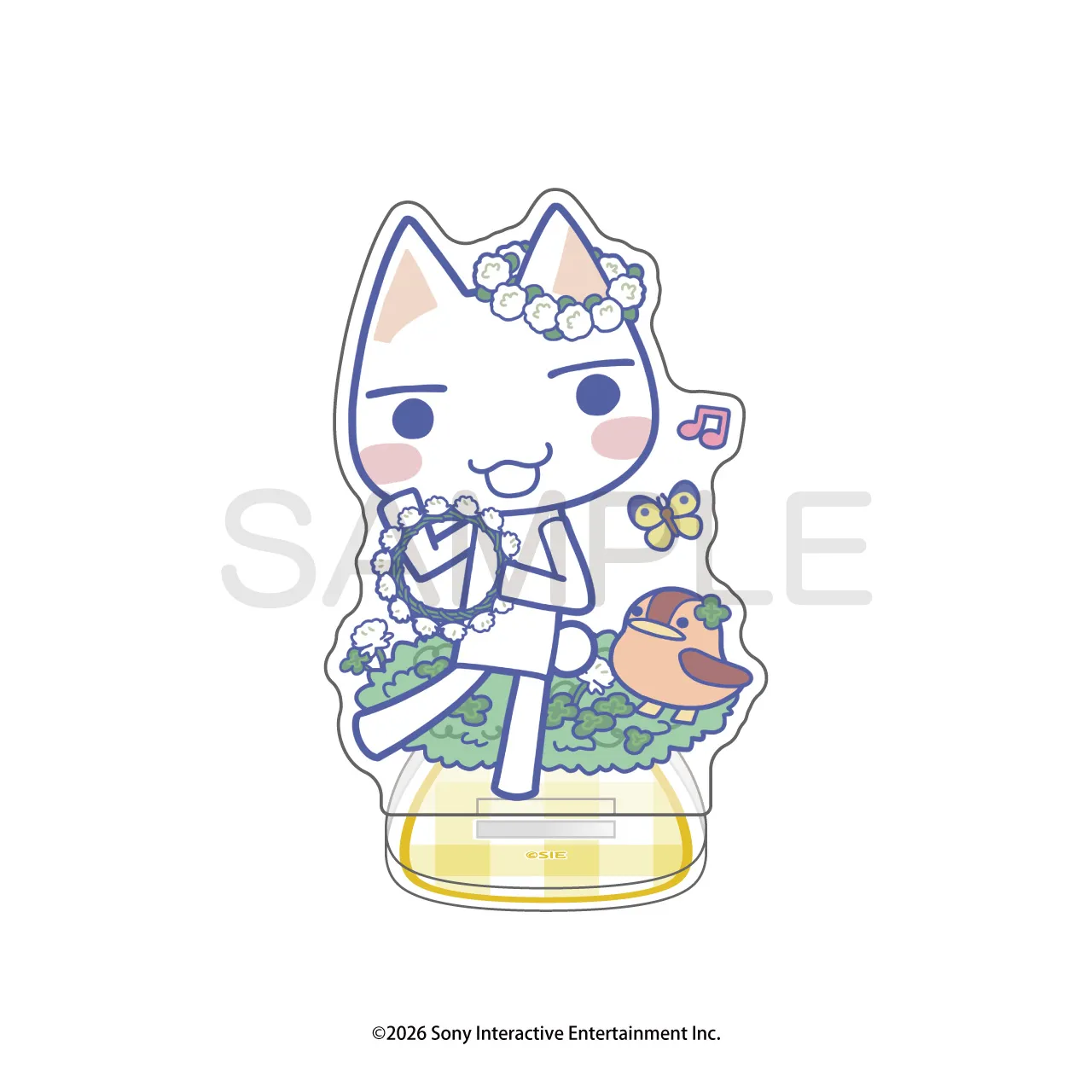 ピクニックでもいっしょ アクリルスタンド トロ 花冠ver.