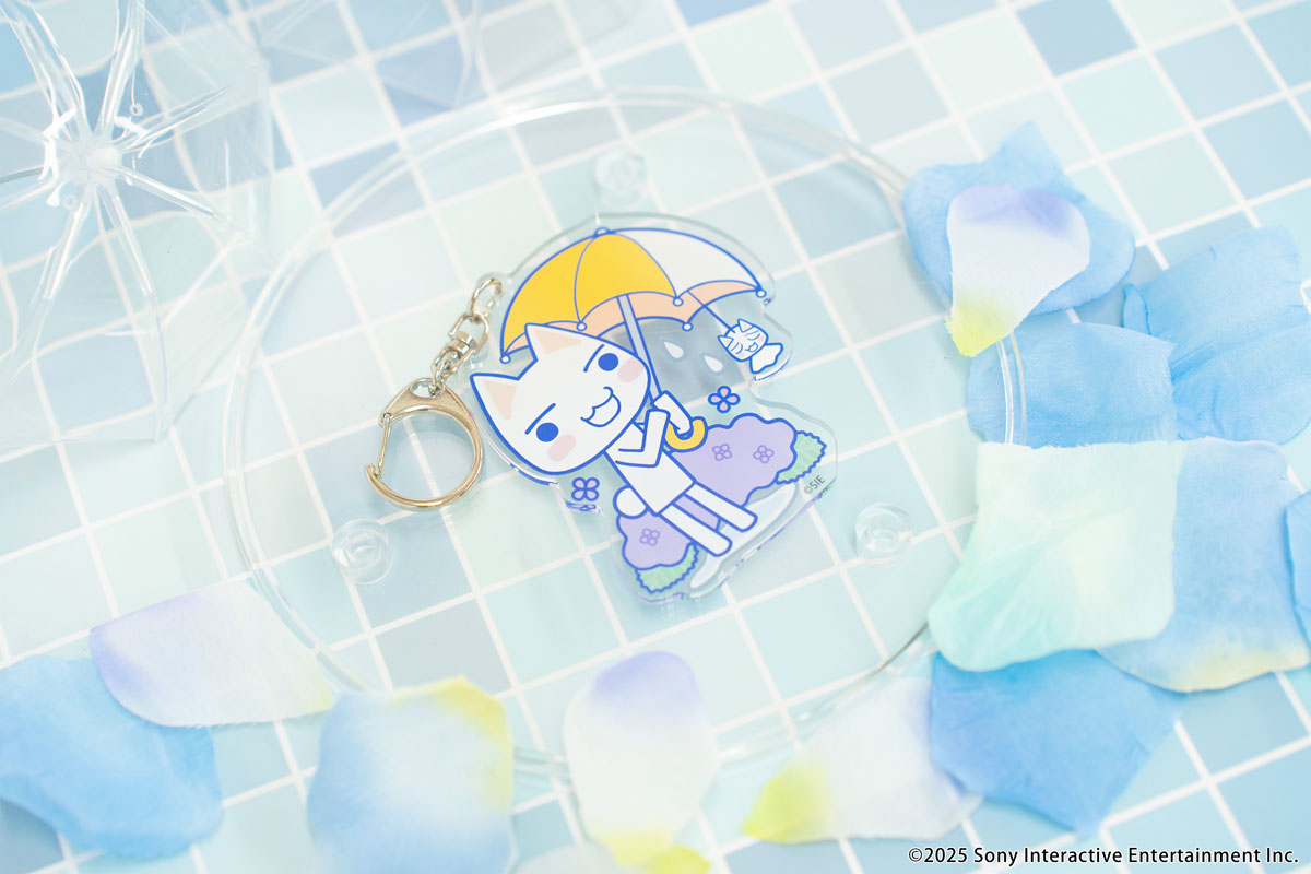 梅雨でもいっしょ アクリルキーホルダー トロ<梅雨ver.>