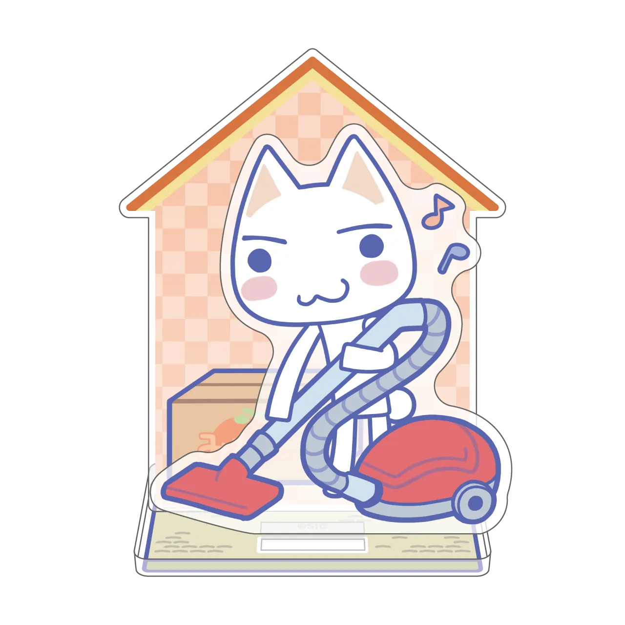 部屋でもいっしょ アクリルスタンド <トロお掃除ver.>