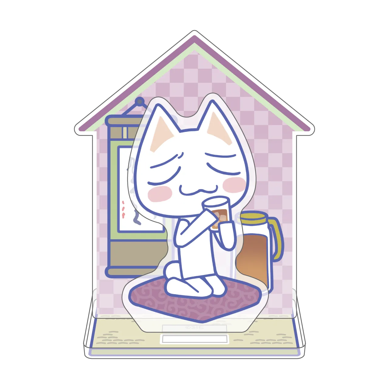 部屋でもいっしょ アクリルスタンド <トロお茶のみver.>