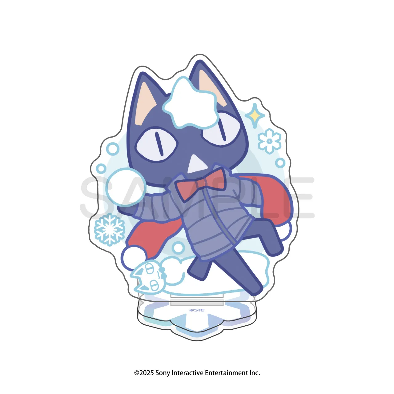 雪でもいっしょ アクリルスタンド クロ