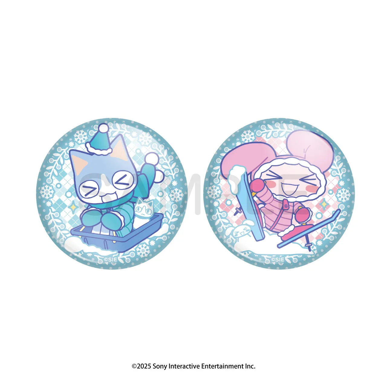 雪でもいっしょ 缶バッジセット ソラ &ジュン
