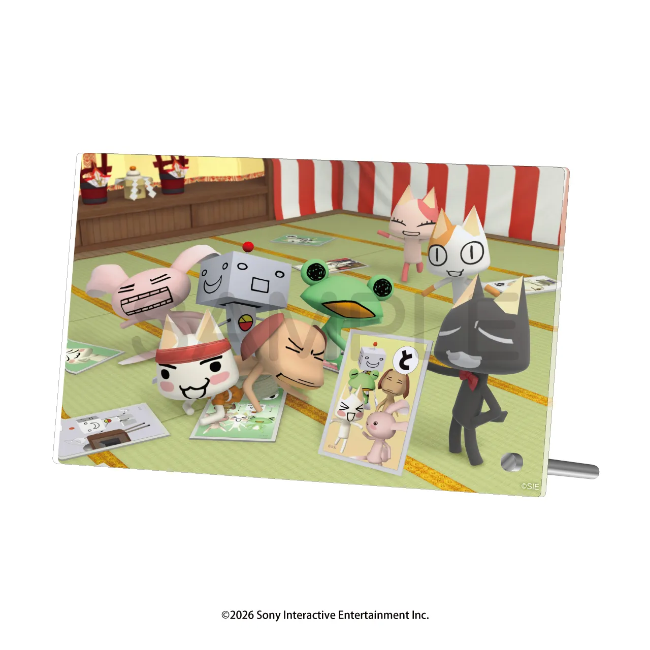 どこでもいっしょ カレンダーシリーズ アクリルボード 冬