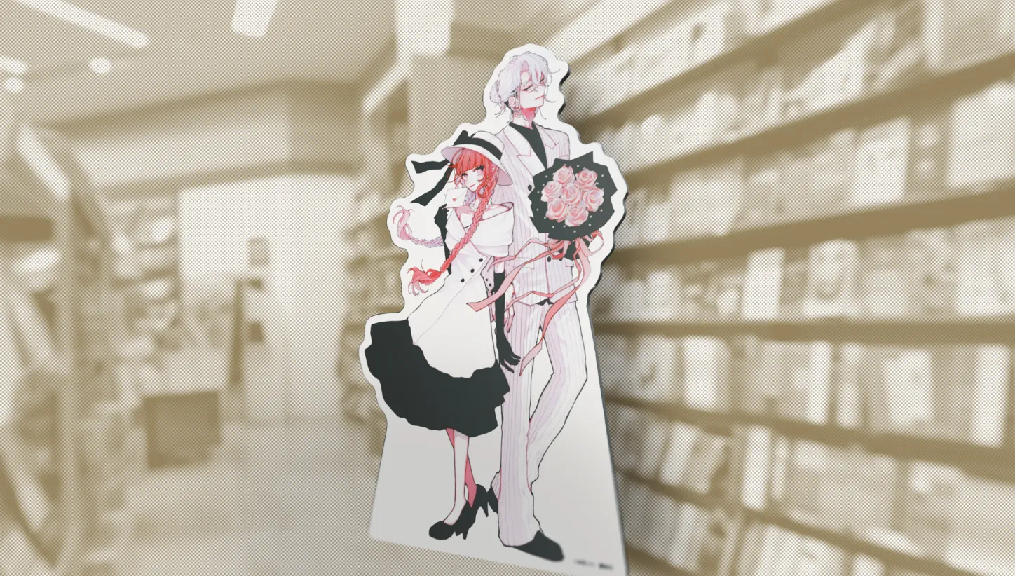 スタンディパネル展示サンプル