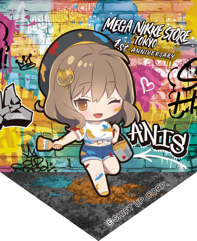 ミニペナント -MEGA NIKKE STORE TOKYO 1周年フェア-