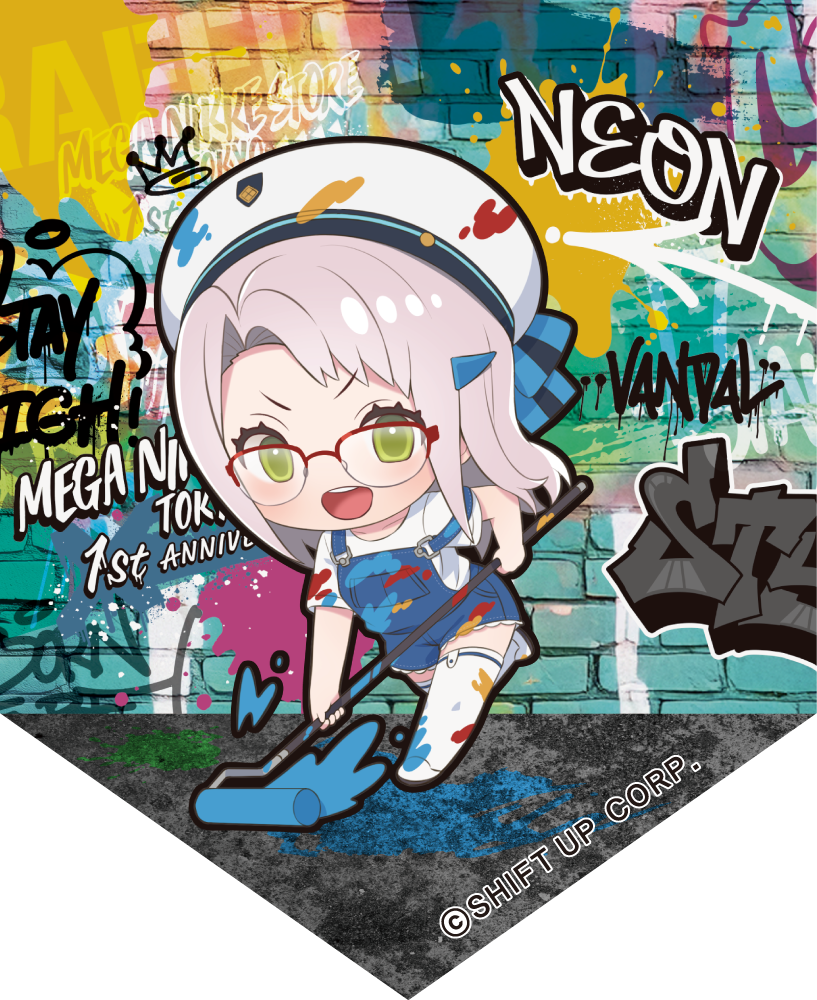 ミニペナント -MEGA NIKKE STORE TOKYO 1周年フェア-