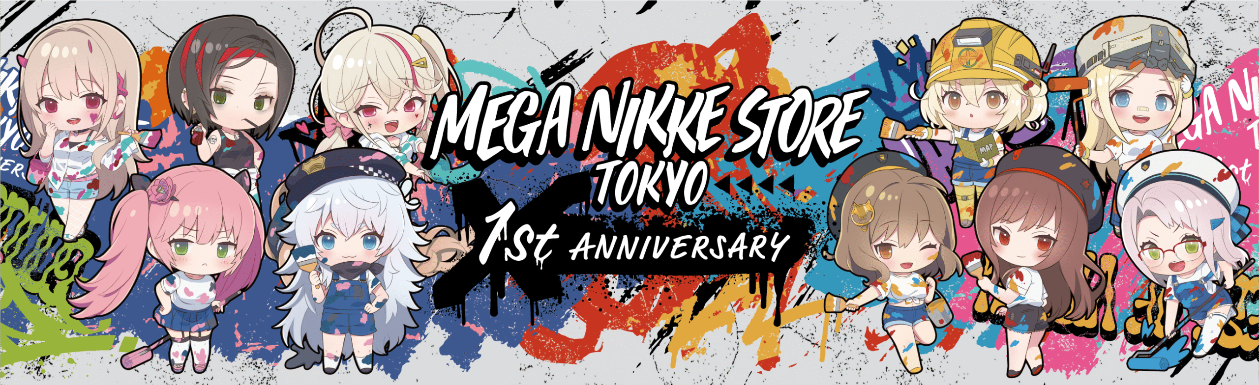 MEGA NIKKE STORE TOKYO 1周年フェア開催！