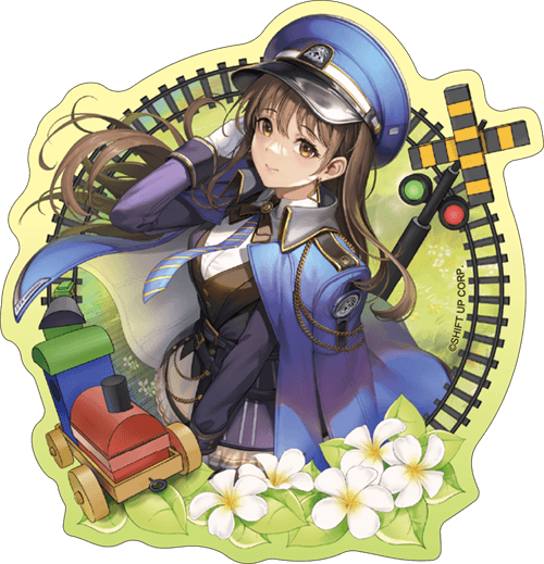 NIKKE ガンガールステッカー