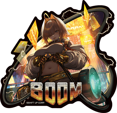 NIKKE ガンガールステッカー