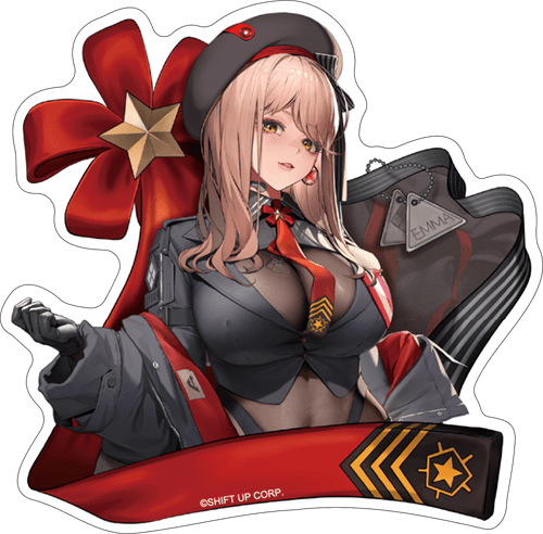 NIKKE ガンガールステッカー