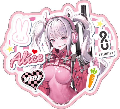 NIKKE ガンガールステッカー