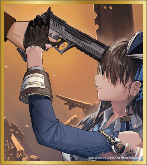 『勝利の女神：NIKKE』The Memoir scene ～chapter.00-14～ アクリルクリア色紙