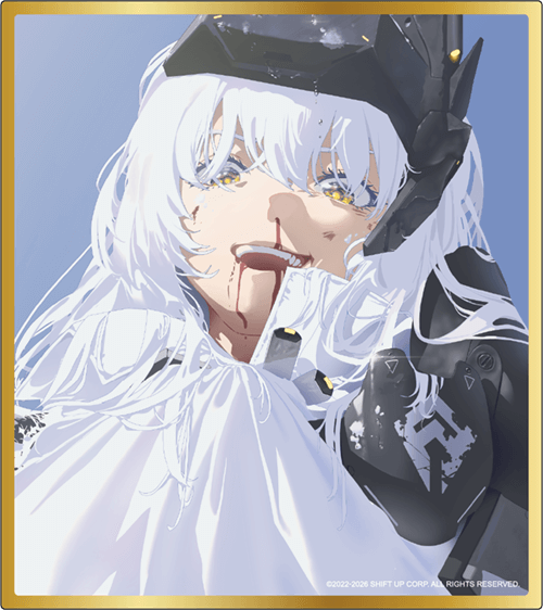 『勝利の女神：NIKKE』The Memoir scene ～chapter.00-14～ アクリルクリア色紙