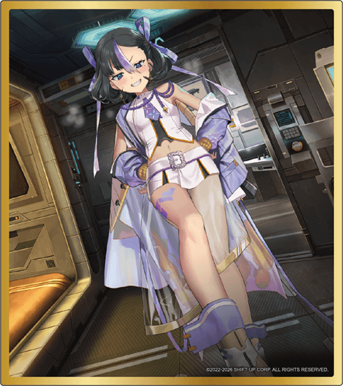 『勝利の女神：NIKKE』The Memoir scene ～chapter.00-14～ アクリルクリア色紙