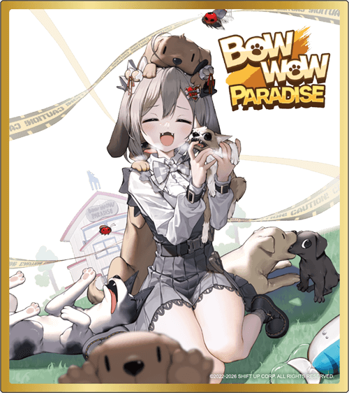 『勝利の女神：NIKKE』The Archive Record vol.1 アクリルクリア色紙