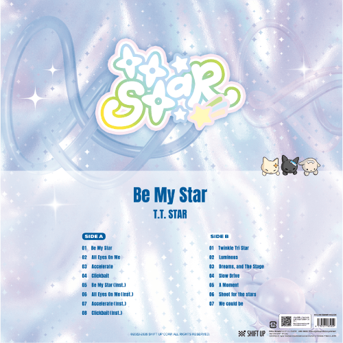 LPレコード 「BE MY STAR」