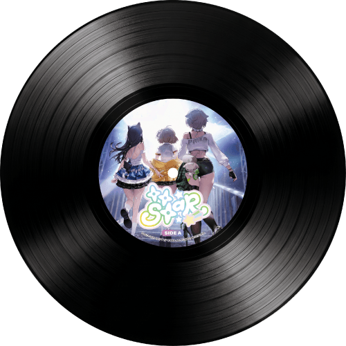 LPレコード 「BE MY STAR」