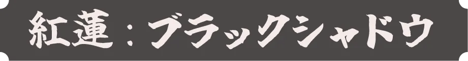 紅蓮：ブラックシャドウ