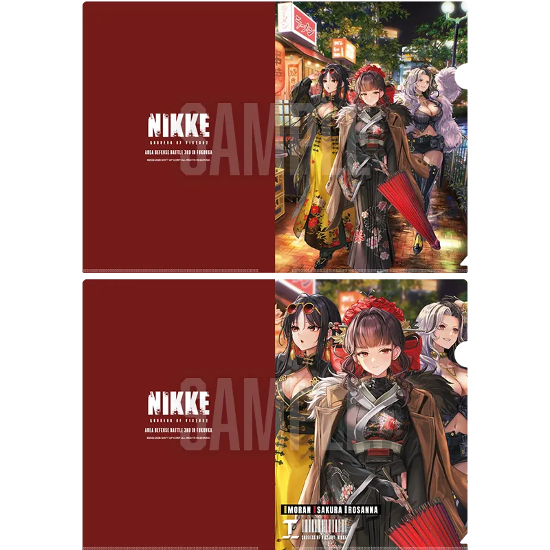 クリアファイル2枚セット Area 3rd 福岡