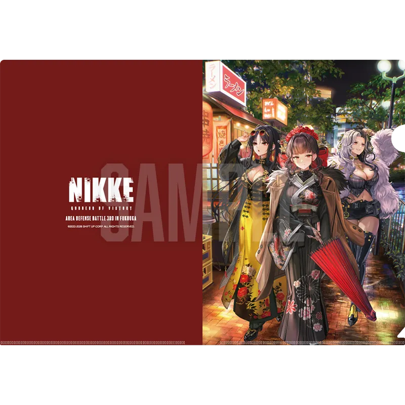 クリアファイル2枚セット Area 3rd 福岡