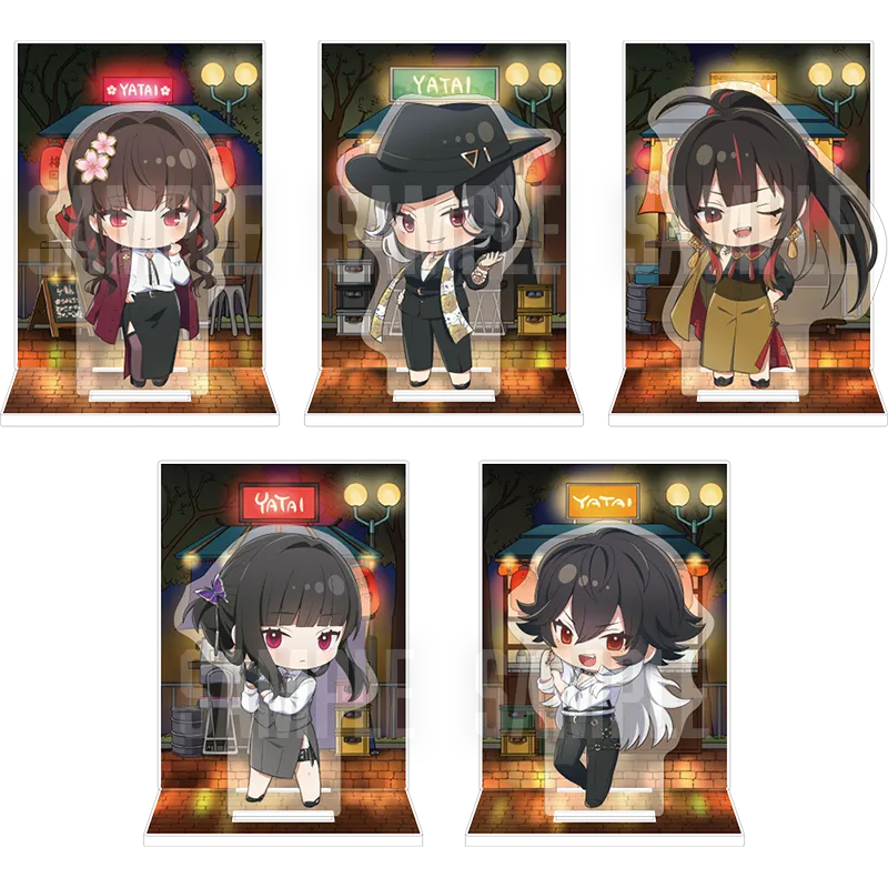 福岡限定トレーディングミニジオラマアクリル