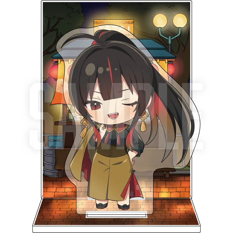 福岡限定トレーディングミニジオラマアクリル