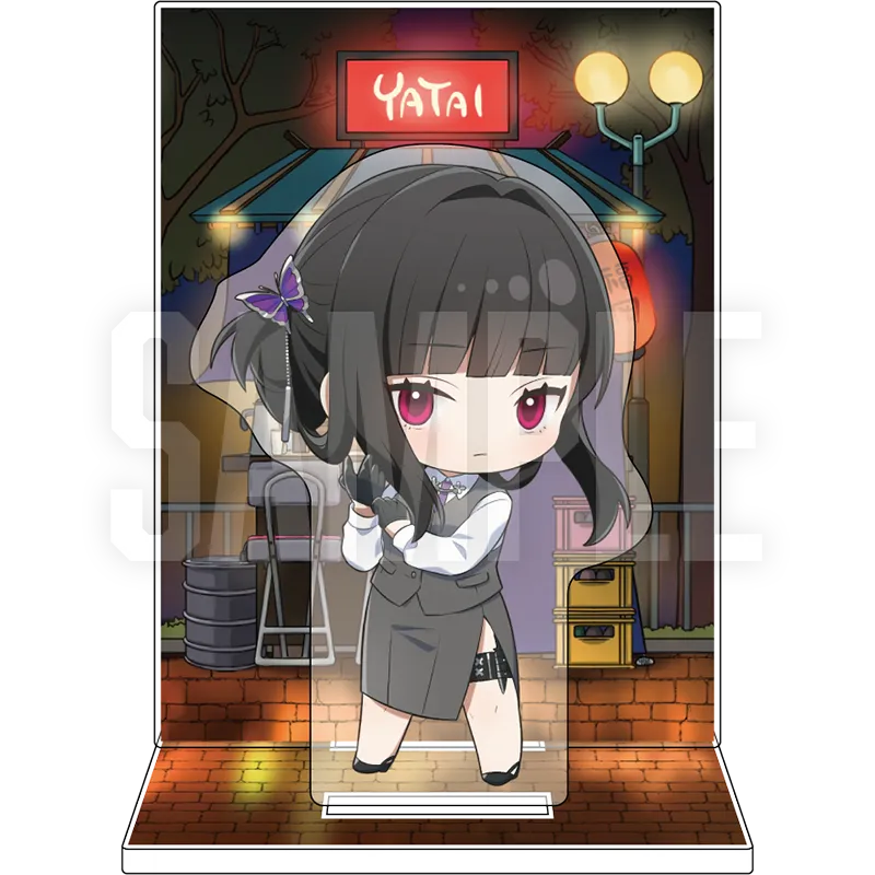 福岡限定トレーディングミニジオラマアクリル