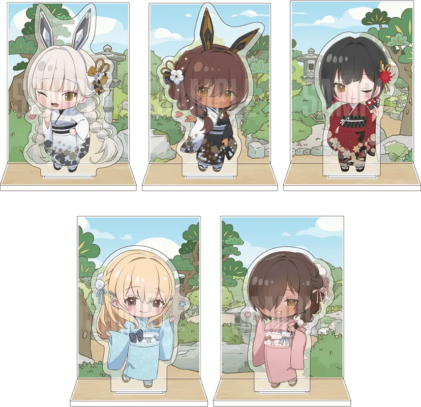 石川限定トレーディングミニジオラマアクリル