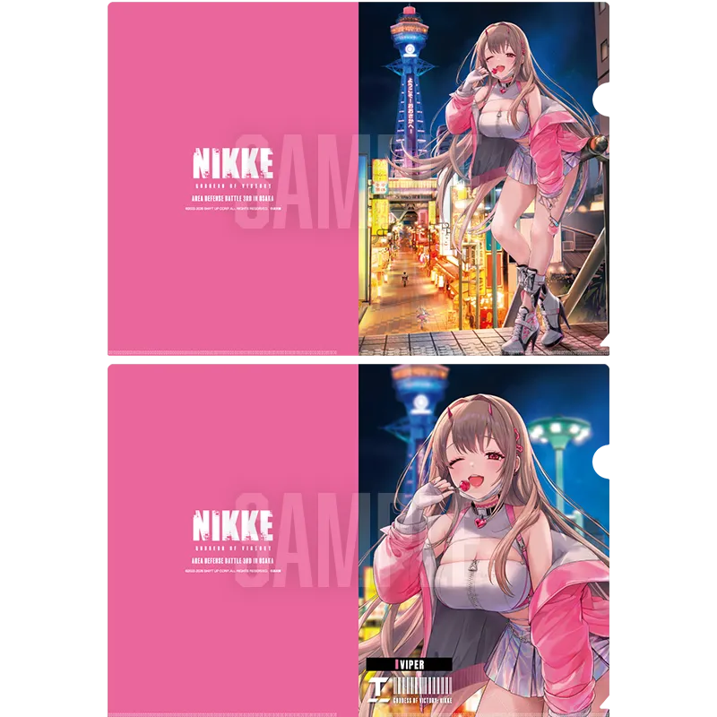 クリアファイル2枚セット Area 3rd 大阪