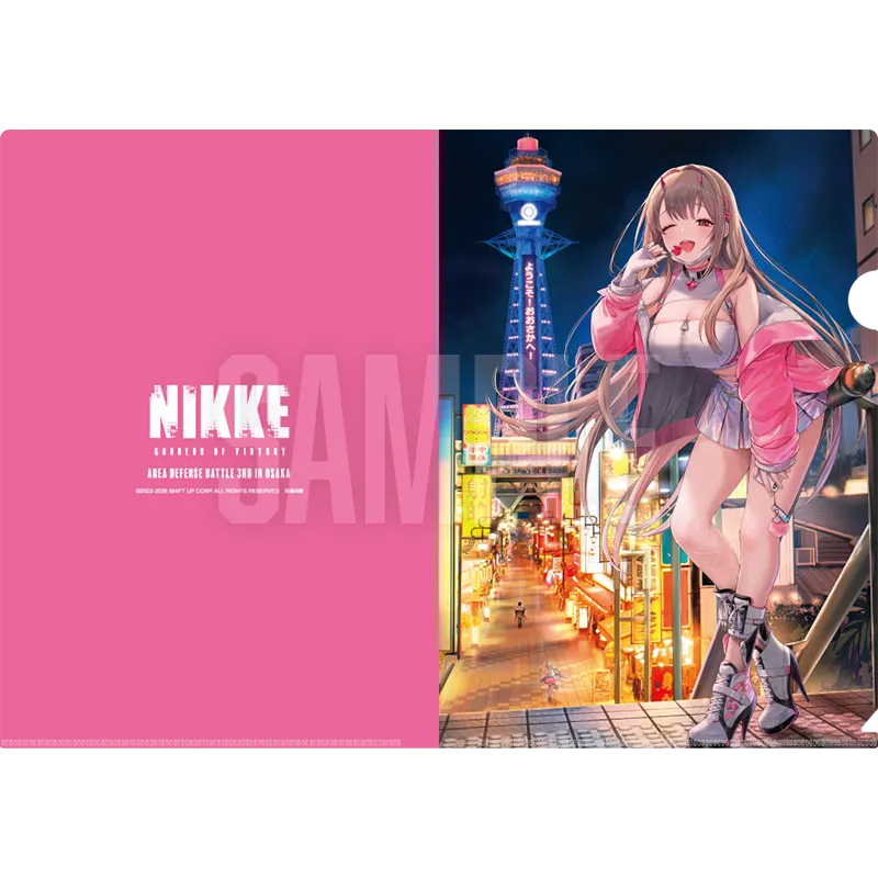 クリアファイル2枚セット Area 3rd 大阪