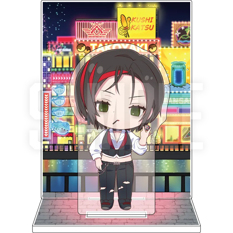 大阪限定トレーディングミニジオラマアクリル