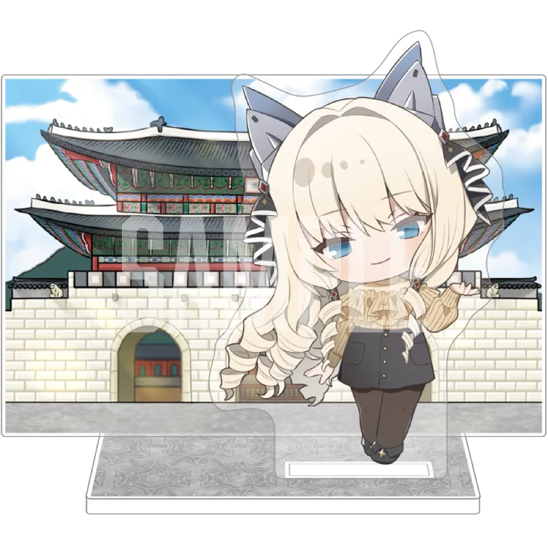 ソウル限定トレーディングミニジオラマアクリル