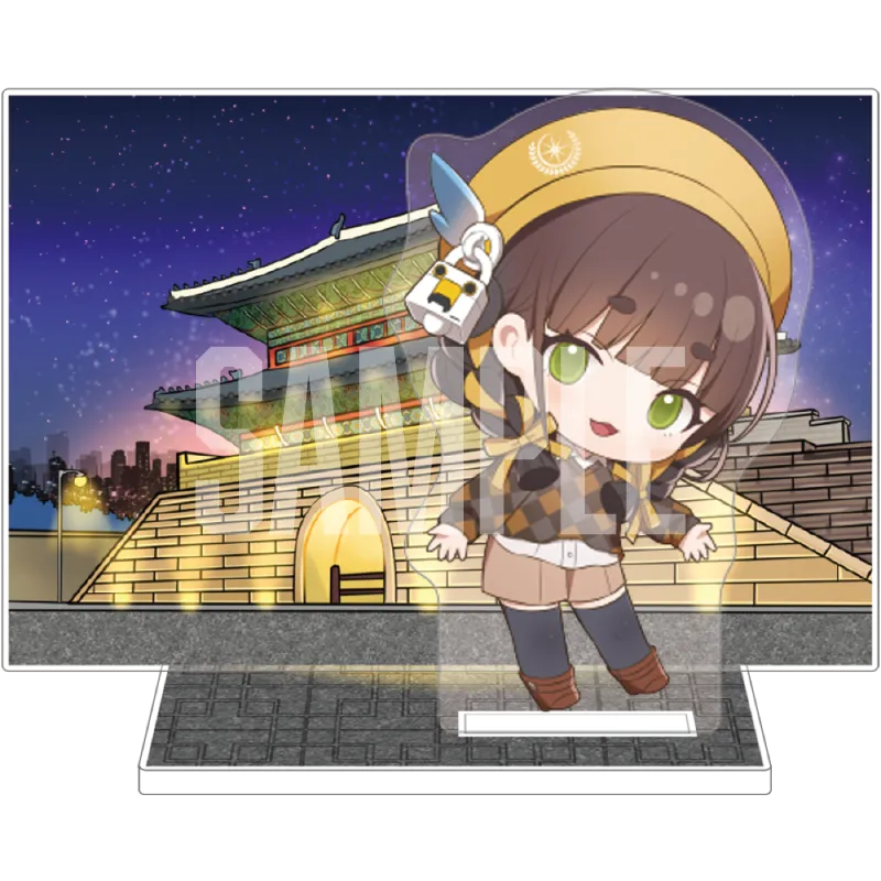 ソウル限定トレーディングミニジオラマアクリル