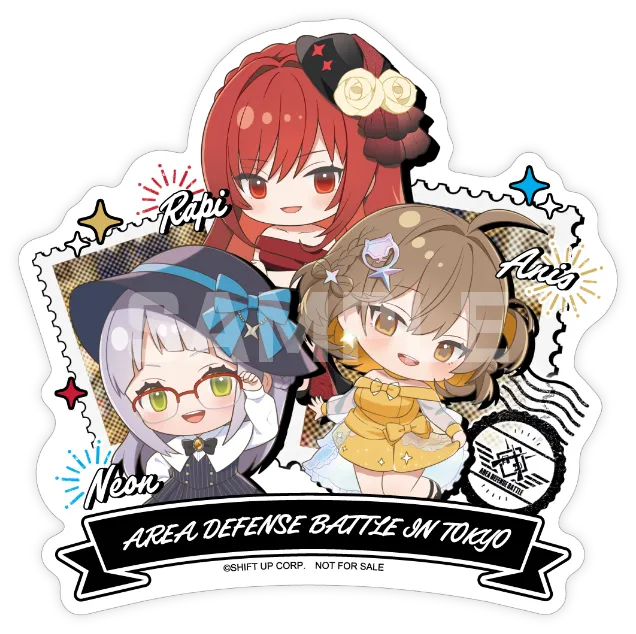 会場購入特典 ガンガールステッカー
