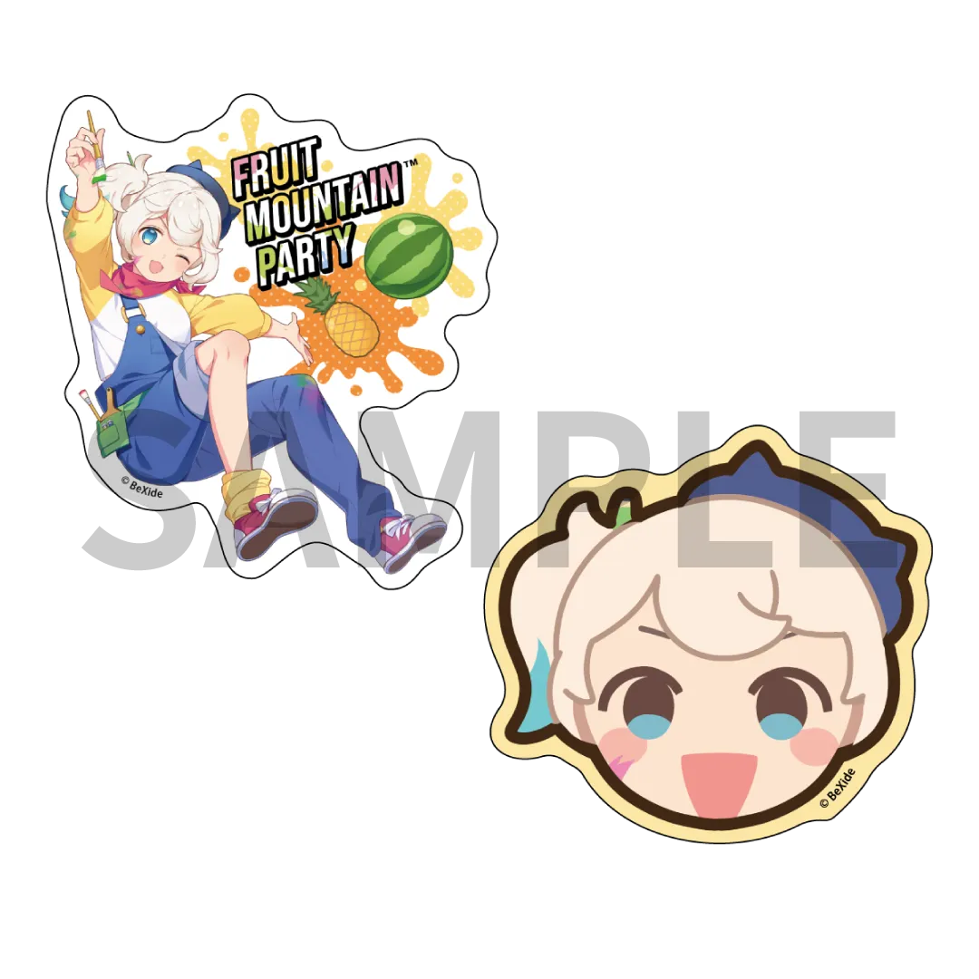 ダイカットステッカーセット アート